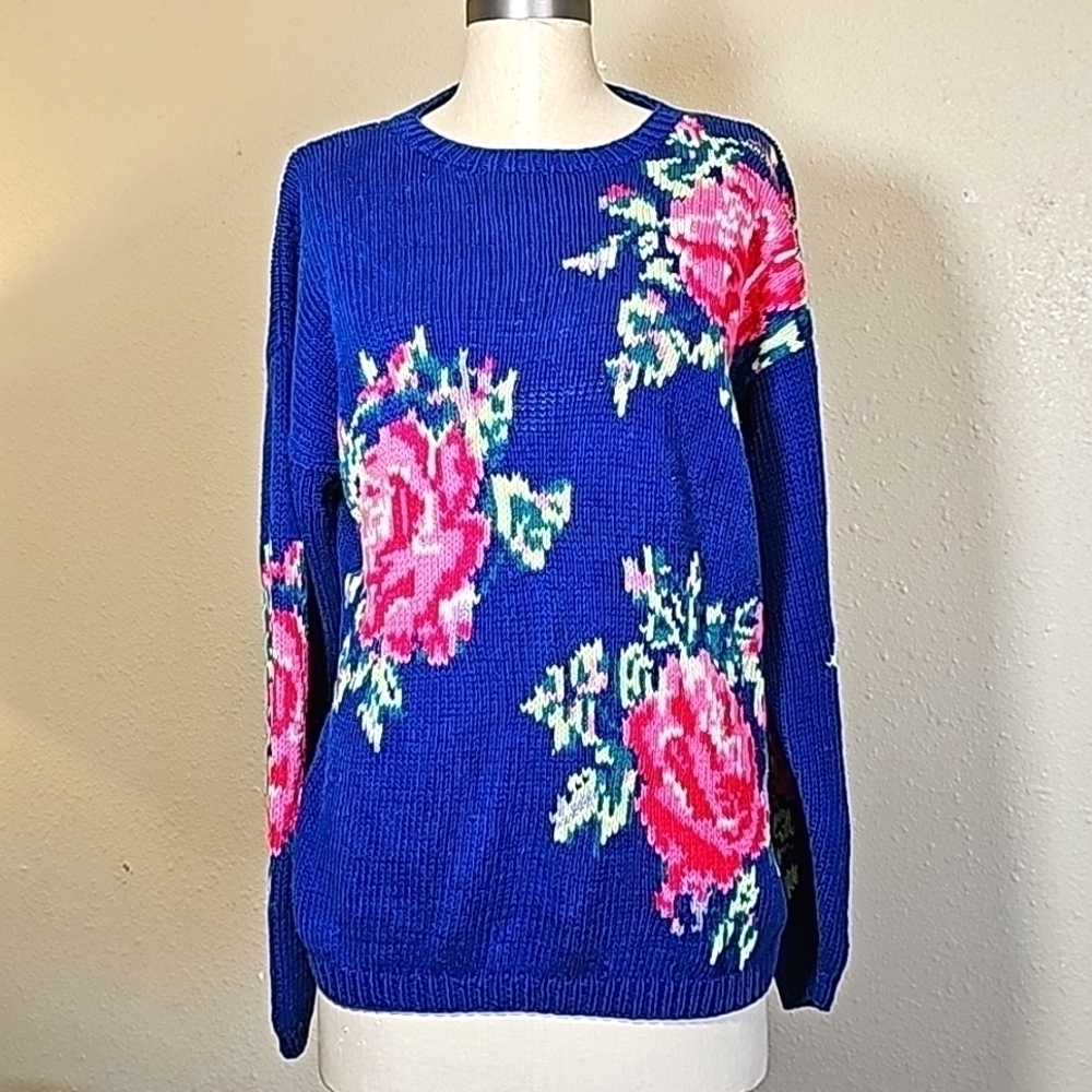 VINTAGE Cape Island Knitters Hand Made Sweater